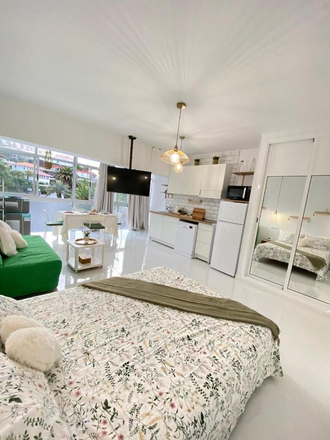 Paradise Studio Belair Wifi, Piscina, Parking Пуэрто-де-ла-Крус Экстерьер фото