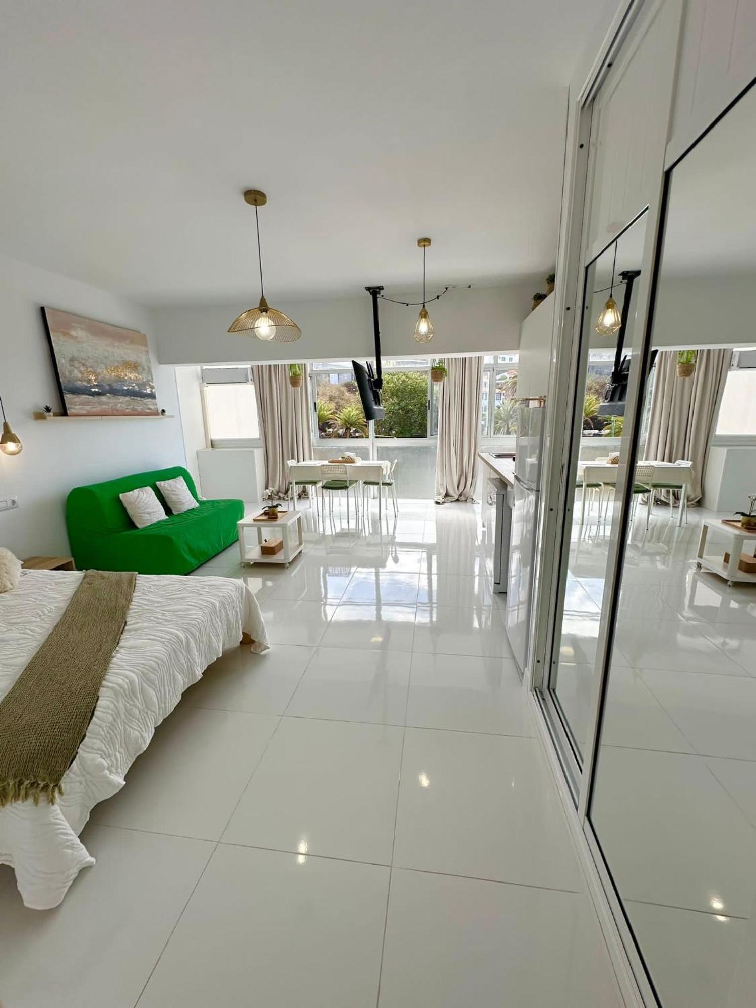 Paradise Studio Belair Wifi, Piscina, Parking Пуэрто-де-ла-Крус Экстерьер фото